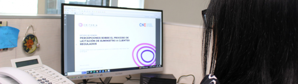 (Español) CNE da a conocer estudio de percepción en torno al proceso de licitación de suministro a clientes regulados