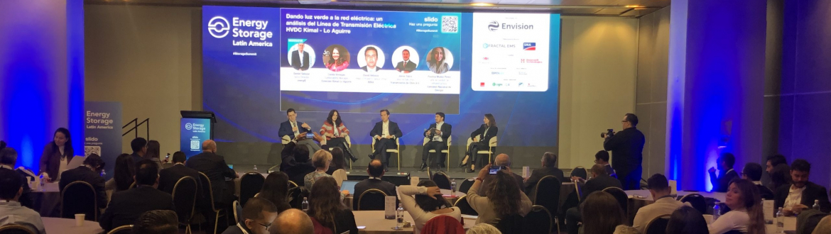 Proyecto Kimal-Lo Aguirre y expansión de redes marcaron la participación de la CNE en Energy Storage Summit Latin America